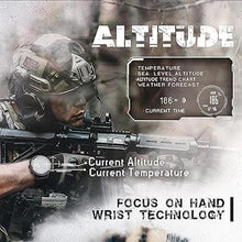 Load image into Gallery viewer, NORTH EDGE Military-Watch for Men - Tactical Survival Watch, Men&#39;s Digital Wrist Watches for Sports Outdoors, Pedometer, Compass, Calories, Durable Nylon Band (Model: Apache/Apache-46)
