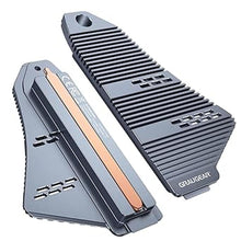 Load image into Gallery viewer, GRAUGEAR PS5 SSD Heatsink Cover, M.2 NVMe PS5 Heatsink, Shuttle Shaped Design, Heat Dissipation with Heat Pipe Cooler and Aluminum Fin for NVMe M2 PCIe 4.0 [G-PS5HS04]
