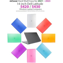 Load image into Gallery viewer, mCover Case Only Compatible for 2021 ? 2023 14-inch Dell Latitude 5420 5430 Windows Notebook PC (NOT Fitting Any Other Dell Models) - Orange
