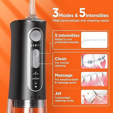 Load image into Gallery viewer, Bitvae Water Dental Flosser Teeth Picks - Cordless Portable Flosser for Teeth, 5 Modes Sonic Electric Toothbrush, Upgraded Water Dental flosser Pick
