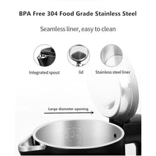 Load image into Gallery viewer, 0.8L Electric Kettle Stainless Steel, 800 Watts Small Electric Kettle 27 Ounce Fast Boil Auto Shut-off, Portable Water Boiler for Small Kitchen, Business Trip and More

