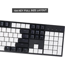 Load image into Gallery viewer, Keychron C2 104 Keys Full Size Wired Mechanical Keyboard for Mac Windows, Hot-swappable Gateron Brown Switch RGB LED Backlit Double-Shot ABS Keycaps, USB-C Gaming Keyboard for Gamer/Typists/Office
