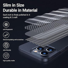 Load image into Gallery viewer, TORRAS OriginFit Case for iPhone 14 Pro Case Slim Fit, Super Thin Lightweight Hard PC Cover ONLY Compatible with iPhone 14 Pro Phone Case-6.1 Inch, Matte Black
