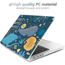 Load image into Gallery viewer, Batianda Case for New MacBook Pro 14 inch 2024 M4 2023 2021 Release Model A3112/A2918 with M3 M2 M1 Pro/Max Chip,3D Designed Hard Shell with Keyboard Cover &amp; Screen Protector, Underwater World
