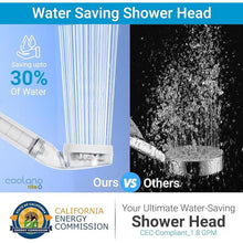 Load image into Gallery viewer, One Shower Head - CEC-certified, High-Pressure, Low Flow, Water Purification, Dual Filtrations *Note:Hose and bracket not included. Purchase separately!
