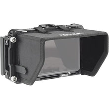 Load image into Gallery viewer, Nitze Cage Kit for Atomos Ninja V/Ninja V+/ Ninja/Ninja Ultra/Zato Connect/Shinobi, with Sunhood, HDMI Cable Clamp, Built-in NATO Rail and Cold Shoe - JT-A02B
