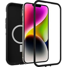 Load image into Gallery viewer, OtterBox iPhone 14 Plus Defender Series XT Case - Black, screenless, Rugged, Snaps to MagSafe, Lanyard Attachment
