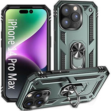 Load image into Gallery viewer, ADDIT Phone Case for iPhone 14 Pro Max Case iPhone 14 Pro Max Phone Case, with Kickstand Ring, Support Magnet Car Mount, Military Grade, Heavy Duty, for iPhone 14 Pro Max Case Teal
