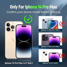 Load image into Gallery viewer, ADDIT Phone Case for iPhone 14 Pro Max Case iPhone 14 Pro Max Phone Case, with Kickstand Ring, Support Magnet Car Mount, Military Grade, Heavy Duty, for iPhone 14 Pro Max Case Teal
