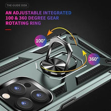 Load image into Gallery viewer, ADDIT Phone Case for iPhone 14 Pro Max Case iPhone 14 Pro Max Phone Case, with Kickstand Ring, Support Magnet Car Mount, Military Grade, Heavy Duty, for iPhone 14 Pro Max Case Teal
