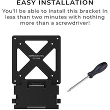 Load image into Gallery viewer, HumanCentric VESA Mount Adapter for Samsung Curved Monitor Mount T55 Series 27” and 32” Monitors, VESA Adapter Bracket Mounts Monitor to VESA Stand, Arm, Desk Mount with 75x75 or 100x100 mm Plate
