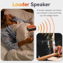Load image into Gallery viewer, Sound Machine White Noise Machine with 30 Soothing Sounds 36 Levels Volume 5 Timers and Memory Function Effectively Blocks Noise Ideal Sleep Machine for Baby Kids Adults… (Wood Grain)
