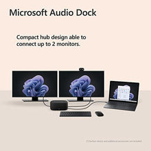 Load image into Gallery viewer, Microsoft Audio Dock - Up to 90dB SPL - Two omni-directional microphone arrays - 70Hz ~ 20kHz for music playback - Support DP alt mode, up to Dual Display - Windows 11 Home/Pro, Windows 10, MacOS
