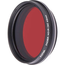 Load image into Gallery viewer, Foto4easy 43mm Infared Filter,Adjustable 530nm to 750nm Infrared X-Ray IR Filter for DSLR Camera Lens
