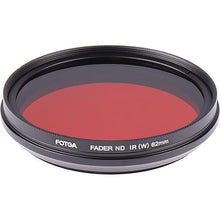 Load image into Gallery viewer, Foto4easy 62mm Infared Filter,Adjustable 530nm to 750nm Infrared X-Ray IR Filter for DSLR Camera Lens
