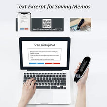 Load image into Gallery viewer, Scanner Reader Pen for Dyslexia, OCR Digital Translation Pen 112 Languages Pen Reader Text to Speech Device
