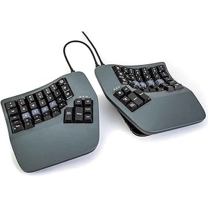 KINESIS Advantage360 Split Ergonomic Keyboard - USB-C | Mechanical Switches | Fully Programmable | Contoured Shape | Adjustable Tenting | PBT Keycaps
