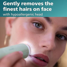 Load image into Gallery viewer, Philips Beauty Series 5000 Electric Shaver and Personal Groomer for Women, Cordless &amp; Compact, Hypoallergenic Head, Gentle &amp; Quick Hair Removal Easy Touch Ups, Mint Green, BRR474/00
