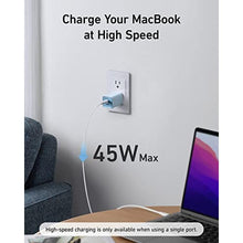 Load image into Gallery viewer, Anker Nano Charger, 47W 2 Port Compact Foldable GaN USB C Charger for iPhone 16/15, Galaxy, Pixel, Compatible with MagSafe (Black)
