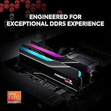 Load image into Gallery viewer, G.SKILL Trident Z5 Neo RGB Series (AMD Expo) DDR5 RAM 32GB (2x16GB) 6000MT/s CL30-38-38-96 1.35V Desktop Computer Memory UDIMM - Matte Black (F5-6000J3038F16GX2-TZ5NR)
