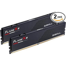 Load image into Gallery viewer, G.SKILL Flare X5 Series (AMD Expo) DDR5 RAM 32GB (2x16GB) 6000MT/s CL36-36-36-96 1.35V Desktop Computer Memory UDIMM - Matte Black (F5-6000J3636F16GX2-FX5)
