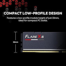Load image into Gallery viewer, G.SKILL Flare X5 Series (AMD Expo) DDR5 RAM 32GB (2x16GB) 6000MT/s CL36-36-36-96 1.35V Desktop Computer Memory UDIMM - Matte Black (F5-6000J3636F16GX2-FX5)
