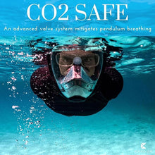 Load image into Gallery viewer, Khroom Full Face Snorkel Mask for Adults | Unique CO2 Safe Valve System | 3X Larger Snorkel for Easy Breathing | Premium Snorkel Gear for Adults | Scuba Mask for Adults | Scuba Mask
