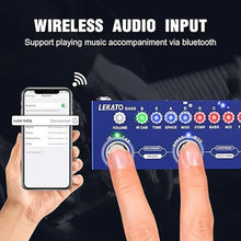 Load image into Gallery viewer, LEKATO Bass Multi Effects Pedal, Guiter Peda with IR Loading 9 AMP Models, Delay Reverb Chorus Distortion Overdrive, Multi Effects Processor for Bass, Bluetooth 5.0,Recording, Built-in Battery
