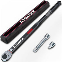 Load image into Gallery viewer, 1/2 Inch Drive Click Torque Wrench Set 20-295 Ft.-Lb. / 27.1-400.2 Nm 3 Piece
