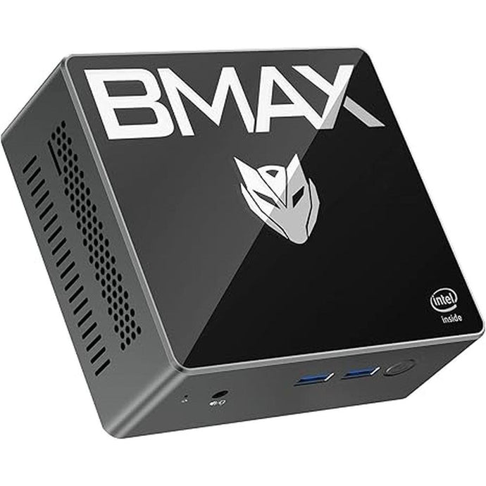 Bmax Mini PC Windows 10 Pro Computer E3950 4-Cores Processor 8GB DDR3 128GB SSD 4K@30Hz Dual Display HDMI x2/USB x4 Dual-Band Wi-F BT4.2 Gigabit Ethernet Mini Computer