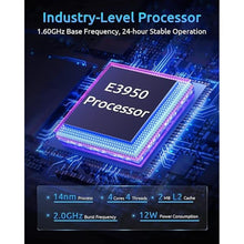 Load image into Gallery viewer, Bmax Mini PC Windows 10 Pro Computer E3950 4-Cores Processor 8GB DDR3 128GB SSD 4K@30Hz Dual Display HDMI x2/USB x4 Dual-Band Wi-F BT4.2 Gigabit Ethernet Mini Computer
