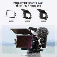 Load image into Gallery viewer, NEEWER ND0.6 (2 Stops) Square ND Filter, 4"x5.65" Dual Sided 30 Multi Nano Coated Cinema Neutral Density Filter for NEEWER Matte Box Compatible with Tilta Compatible with SmallRig
