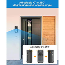 Load image into Gallery viewer, Anti-Theft Video Doorbell Mount?Adjustable 360° Degree Doorbell Angle No-Drill Mount Compatible with Ring Battery Doorbell /Plus/Pro Video Doorbell Upgrade Corner Kit for Houses,Apartments
