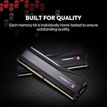 Load image into Gallery viewer, G.SKILL Trident Z5 RGB Series (Intel XMP 3.0) DDR5 RAM 64GB (2x32GB) 6400MT/s CL32-39-39-102 1.40V Desktop Computer Memory UDIMM - Matte Black (F5-6400J3239G32GX2-TZ5RK)
