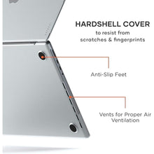 Load image into Gallery viewer, Satechi Eco Hardshell Case Compatible with MacBook Pro 14-inch Case 2021 A2485 - Lightweight and Slim – MacBook hub and Adapter-Friendly Design – (Clear)
