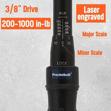 Load image into Gallery viewer, 3/8&quot; Drive 200-1000 in-lb Click Tech Torque Wrench
