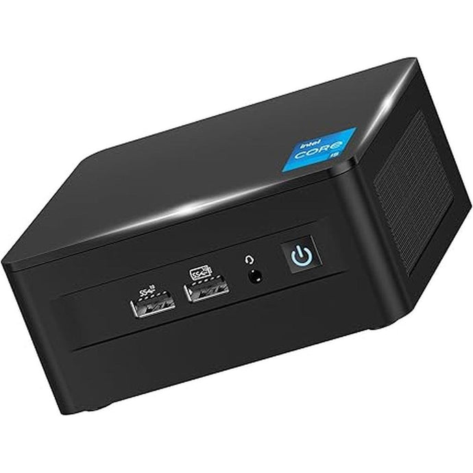 Intel NUC 12 Barebone Mini PC, 12th Gen Core i5-1240P (12 Cores & 4.4GHz), Intel Mini Computer with WiFi 6E, 8K, Vesa Mounting Bracket (No RAM, No SSD, NO OS, Added Components Needed)