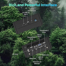 Load image into Gallery viewer, Intel NUC 12 Barebone Mini PC, 12th Gen Core i5-1240P (12 Cores &amp; 4.4GHz), Intel Mini Computer with WiFi 6E, 8K, Vesa Mounting Bracket (No RAM, No SSD, NO OS, Added Components Needed)
