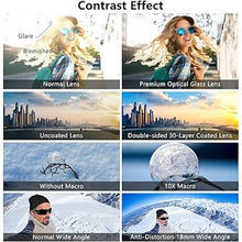 Load image into Gallery viewer, NEEWER Wide Angle Lens Compatible with Sony ZV1 Camera, 2 in 1 18mm HD Wide Angle &amp; 10x Macro Additional Lens with Extension Tube, Bayonet Mount Lens Adapter, Cleaning Cloth (Black Frame)
