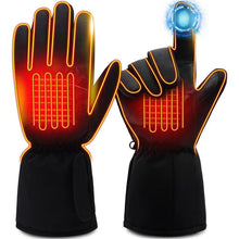 Load image into Gallery viewer, Electric Heated Gloves - Waterproof Touchscreen Thin Thermal Winter Hand Warmers, Battery Powered Ski Gloves for Men &amp; Women (Large)
