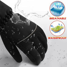 Load image into Gallery viewer, Electric Heated Gloves - Waterproof Touchscreen Thin Thermal Winter Hand Warmers, Battery Powered Ski Gloves for Men &amp; Women (Large)
