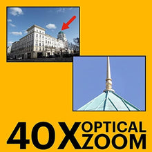 Load image into Gallery viewer, KODAK PIXPRO AZ405-WH 20MP Digital Camera 40X Optical Zoom 24mm Wide Angle Lens Optical Image Stabilization 1080P Full HD Video 3&quot; LCD Vlogging Camera (White), Full Frame
