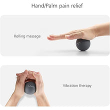 Load image into Gallery viewer, 2&quot; Mini Massage Ball, 5 Speeds Vibrating Massage Roller Ball for Palm, Hand, Foot, Leg, Neck, Back, Trigger Point Muscle Therapy Ball for Myofascial Release, Plantar Fasciitis Relief, Blue
