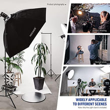 Load image into Gallery viewer, NEEWER 9.8ft/3m Air Cushioned Light Stand, Heavy Duty Metal Photography Tripod Stand with 1/4" to 3/8" Reversible Spigot, 3 Way Mounting Interface &amp; Metal Locking Knobs, Max Load 5.5lb/2.5kg
