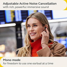 Load image into Gallery viewer, Jabra Evolve2 True Wireless in-Ear Bluetooth Earbuds with Active Noise Cancellation (ANC) and 4-mic MultiSensor Voice Technology - Microsoft Teams Certified, Works with All Other Meeting apps - Black
