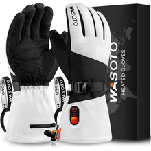 Load image into Gallery viewer, Heated Gloves for Men Women 7.4V Battery 22.2Wh Rechargeable Touchscreen Waterproof Electric Heated Gloves for Winter Outdoor Work Skiing Hiking Camping Ice Hockey
