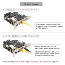 Load image into Gallery viewer, Geekworm KVM-A8 PCIe Version for Raspberry Pi 4 Model B KVM Over IP Support KVM V3 PoE ATX HDMI CSI (Unassembled and Not Include Raspberry Pi 4)
