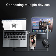 Load image into Gallery viewer, TMICE TKM01A Wireless Bluetooth Mouse Shots Controller Dual Mode (Bluetooth 5.0/ Wireless 2.4GHz) TikTok Controller and Mouse for iPhone, iPad, iOS, Android, Windows Black
