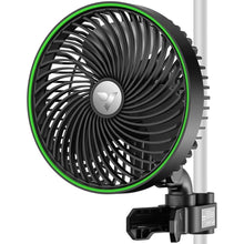 Load image into Gallery viewer, VIVOSUN AeroWave E6 Grow Tent Fan 6”, EC Motor, Smart Wifi Control, US Patented Auto Oscillating Clip fan, Weatherproof IP-54, Strong Airflow but Quiet for Hydroponic Ventilation Circulation, 1-Pack
