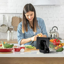 Load image into Gallery viewer, Gifts for Men Women,Birthday Gifts,Cell Phone Stand with Wireless Bluetooth Speaker, Punchy Bass &amp; HD Stereo Sound Speaker for Home &amp; Outdoors Compatible with iPhone/ipad/Samsung-Black
